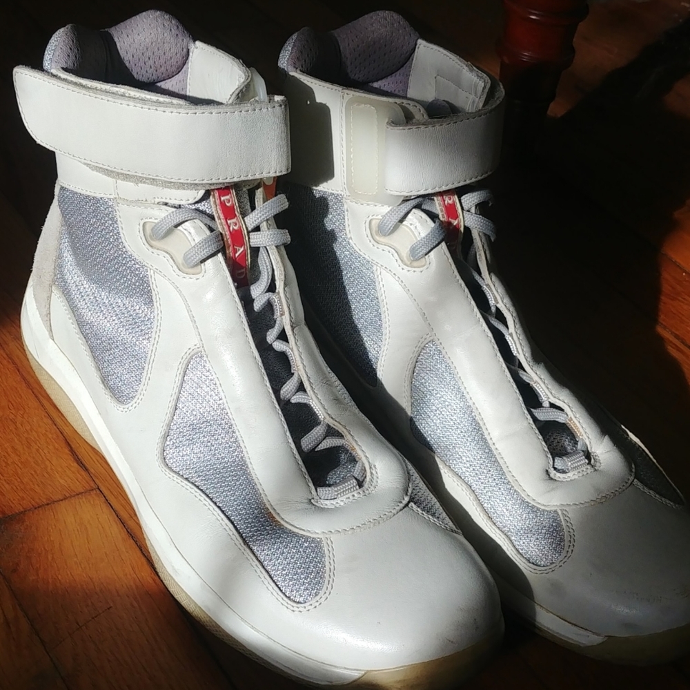 prada world cup high top sneakers